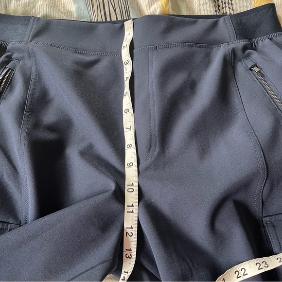 Athleta Endless High Rise Pants Plus Size 16 Navy Blue Travel Modern Comfortable - Picture 12 of 12